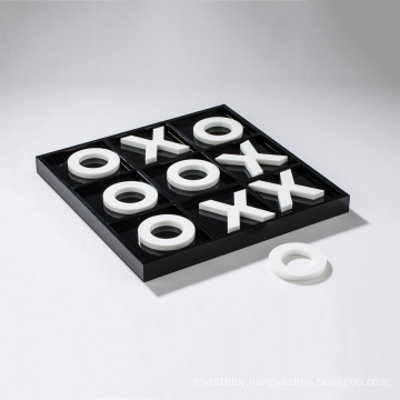 Satom High-end Orginal Factory Acrylic Tic Tac Toe Backgammon Game Board